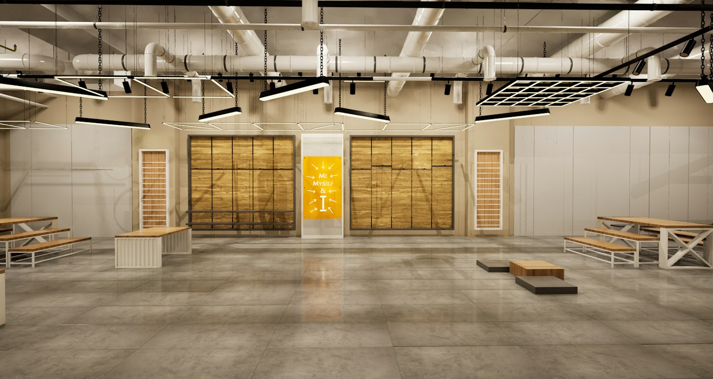 Open Retail Floor, concept interior